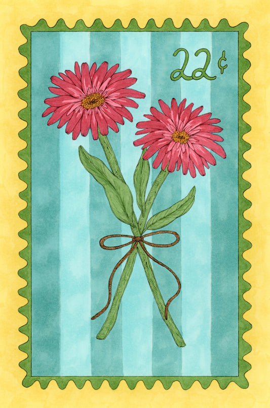 "April Daisies" Print