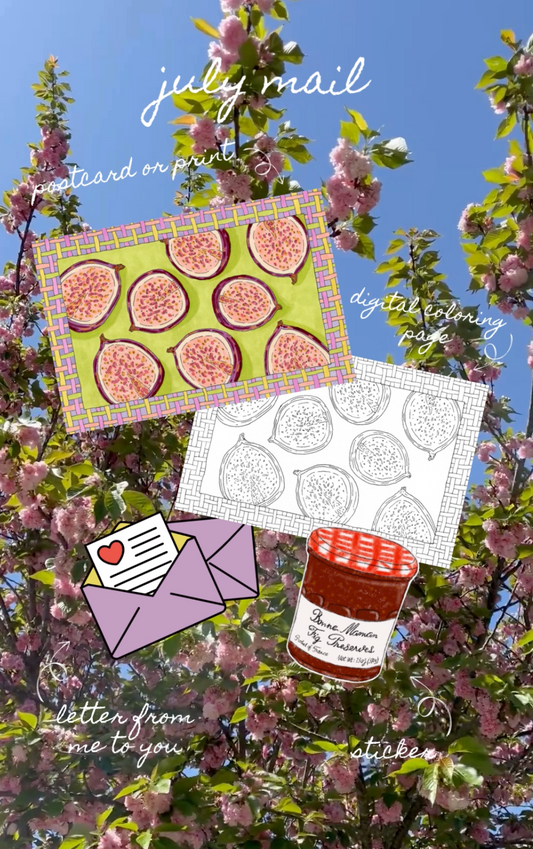 Petals & Postcards 💌 A Monthly Art Subscription