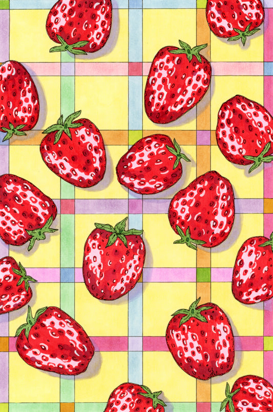 "Strawberry Summer" Print